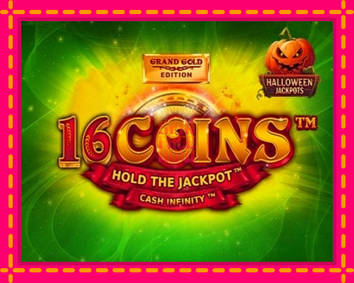 Stroj 16 Coins Grand Gold Edition Halloween Jackpots so zaujímavou mechanikou