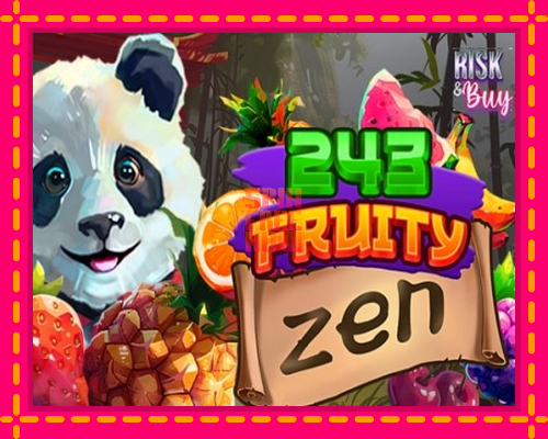 Stroj 243 Fruity Zen so zaujímavou mechanikou