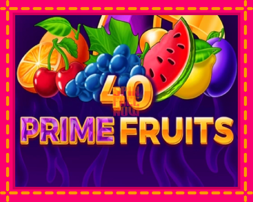 Stroj 40 Prime Fruits so zaujímavou mechanikou