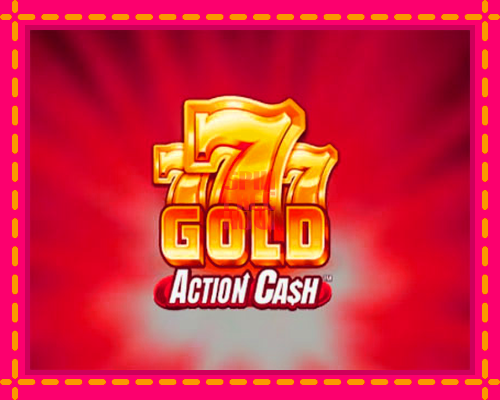 Stroj 777 Gold Action Cash so zaujímavou mechanikou