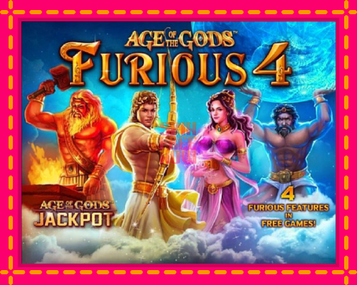 Stroj Age of the Gods Furious Four so zaujímavou mechanikou