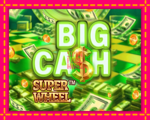 Stroj Big Cash Super Wheel so zaujímavou mechanikou