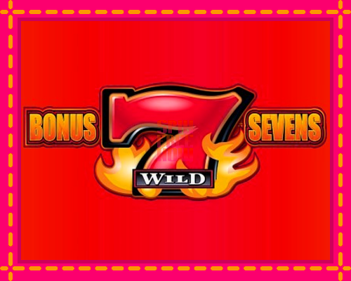 Stroj Bonus Sevens Wild so zaujímavou mechanikou