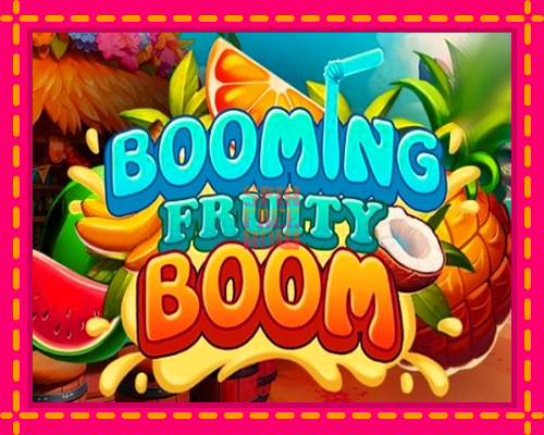 Stroj Booming Fruity Boom so zaujímavou mechanikou