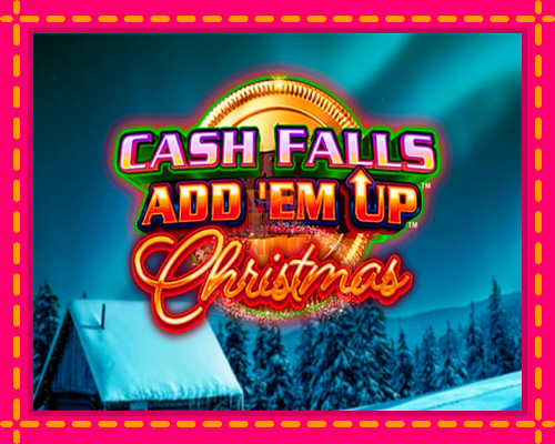 Stroj Cash Falls: Add Em Up Christmas so zaujímavou mechanikou