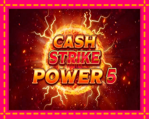 Stroj Cash Strike Power 5 so zaujímavou mechanikou