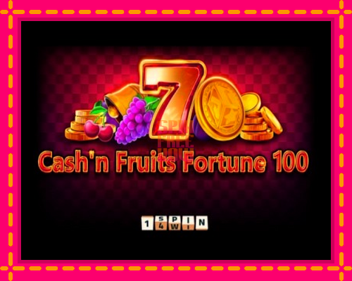 Stroj Cashn Fruits Fortune 100 so zaujímavou mechanikou