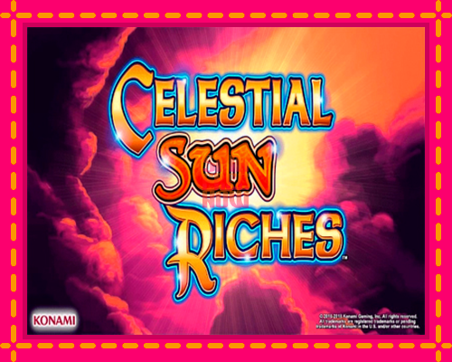 Stroj Celestial Sun Riches so zaujímavou mechanikou