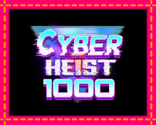 Stroj Cyber Heist 1000 so zaujímavou mechanikou