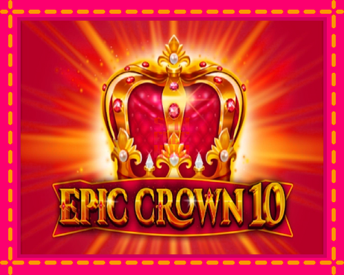 Stroj Epic Crown 10 so zaujímavou mechanikou