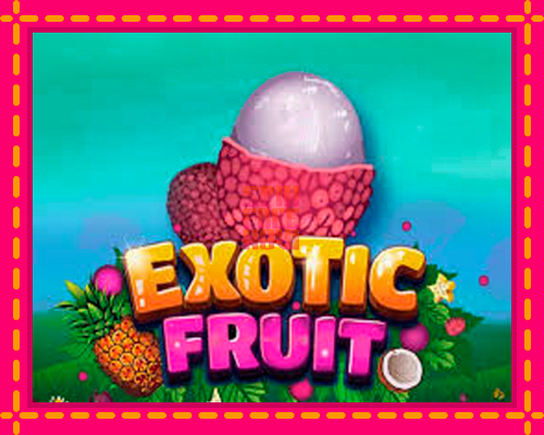 Stroj Exotic Fruit so zaujímavou mechanikou