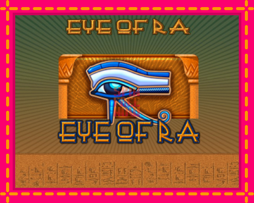 Stroj Eye of Ra so zaujímavou mechanikou