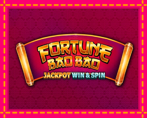 Stroj Fortune Bao Bao Jackpot Win & Spin so zaujímavou mechanikou