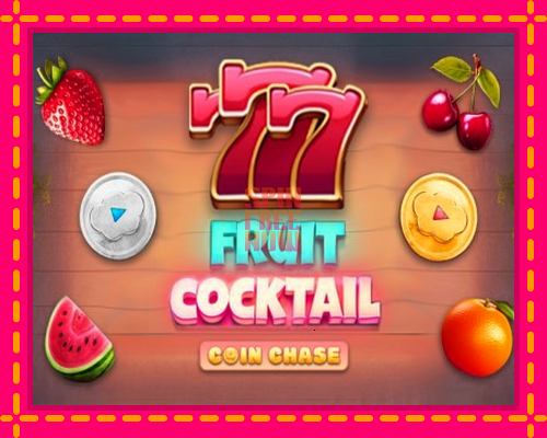 Stroj Fruit Cocktail Coin Chase so zaujímavou mechanikou