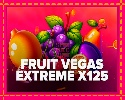 Stroj Fruit Vegas Extreme x125 so zaujímavou mechanikou