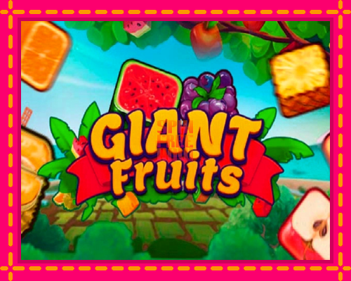 Stroj Giant Fruits so zaujímavou mechanikou