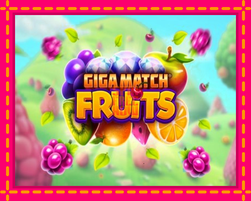 Stroj Giga Match Fruits so zaujímavou mechanikou