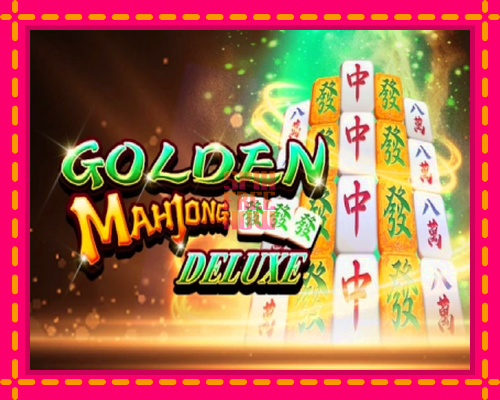 Stroj Golden Mahjong Deluxe so zaujímavou mechanikou