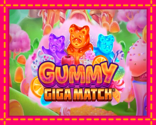 Stroj Gummy Giga Match so zaujímavou mechanikou