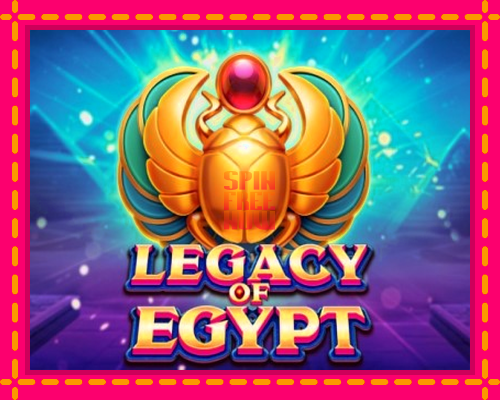 Stroj Legacy of Egypt so zaujímavou mechanikou