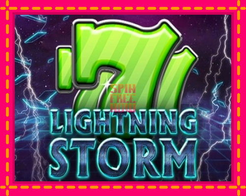 Stroj Lightning Storm so zaujímavou mechanikou