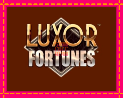 Stroj Luxor Fortunes so zaujímavou mechanikou