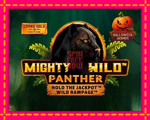 Stroj Mighty Wild: Panther Grand Gold Edition Halloween Jackpots so zaujímavou mechanikou