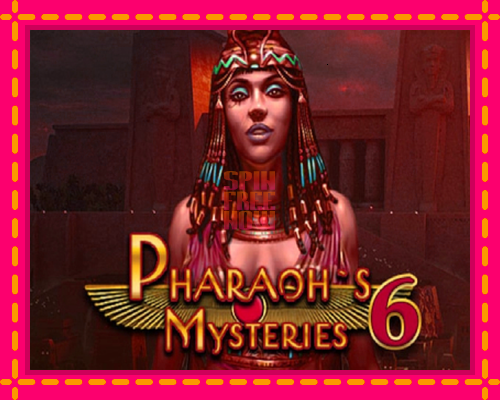 Stroj Pharaons Mysteries 6 so zaujímavou mechanikou