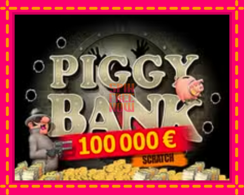 Stroj Piggy Bank so zaujímavou mechanikou