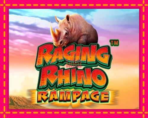 Stroj Raging Rhino Rampage so zaujímavou mechanikou