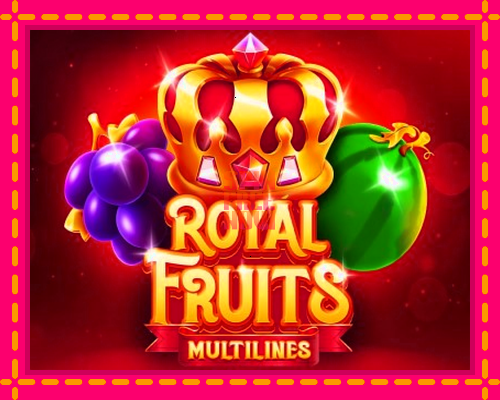 Stroj Royal Fruits Multilines so zaujímavou mechanikou