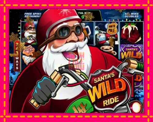 Stroj Santas Wild Ride so zaujímavou mechanikou