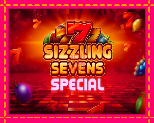 Stroj Sizzling Sevens Special so zaujímavou mechanikou