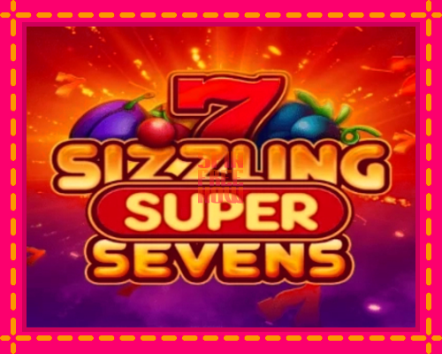 Stroj Sizzling Super Sevens so zaujímavou mechanikou