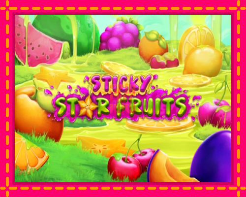 Stroj Sticky Star Fruits so zaujímavou mechanikou