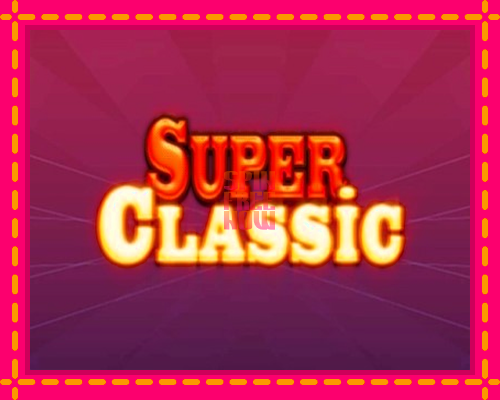 Stroj Super Classic so zaujímavou mechanikou