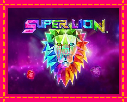 Stroj Super Lion so zaujímavou mechanikou