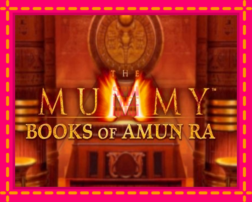 Stroj The Mummy Books of Amun Ra so zaujímavou mechanikou