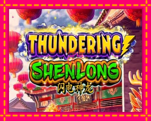 Stroj Thundering Shenlong so zaujímavou mechanikou