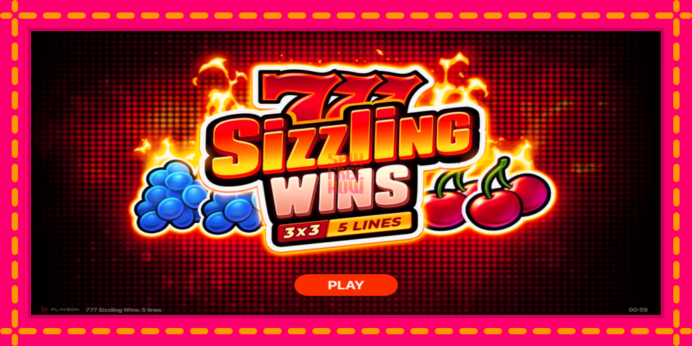 777 Sizzling Wins: 5 Lines hrací automat s pohodlnými bonusmi, predstaviť si 1