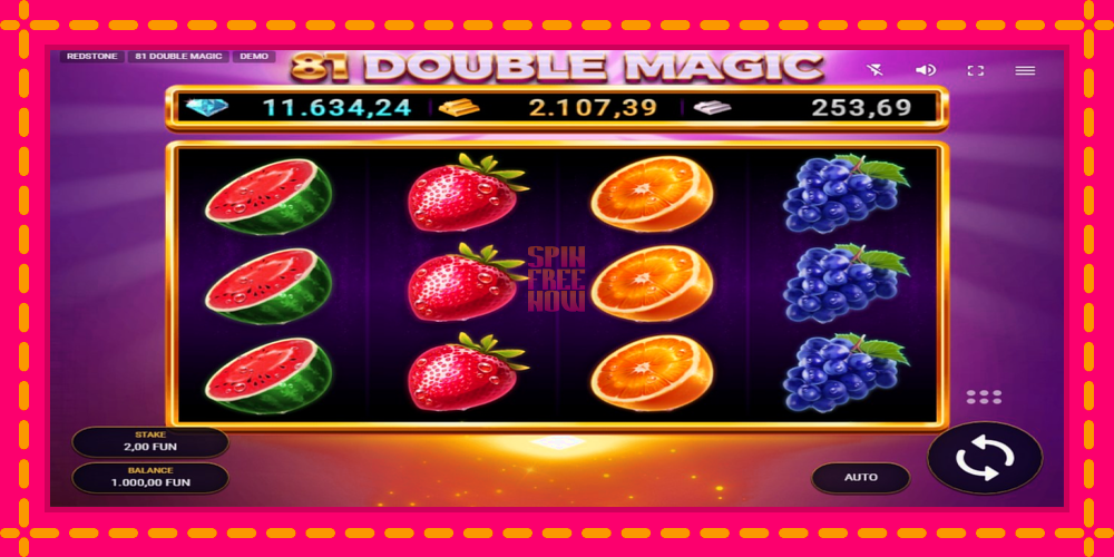 81 Double Magic hrací automat s pohodlnými bonusmi, predstaviť si 1