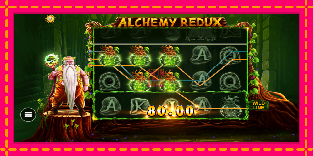 Alchemy Redux hrací automat s pohodlnými bonusmi, predstaviť si 2