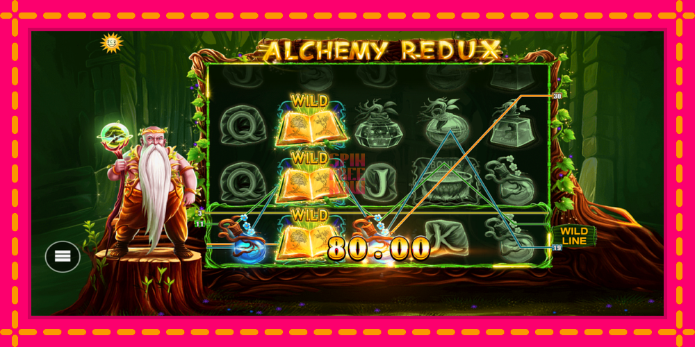 Alchemy Redux hrací automat s pohodlnými bonusmi, predstaviť si 4