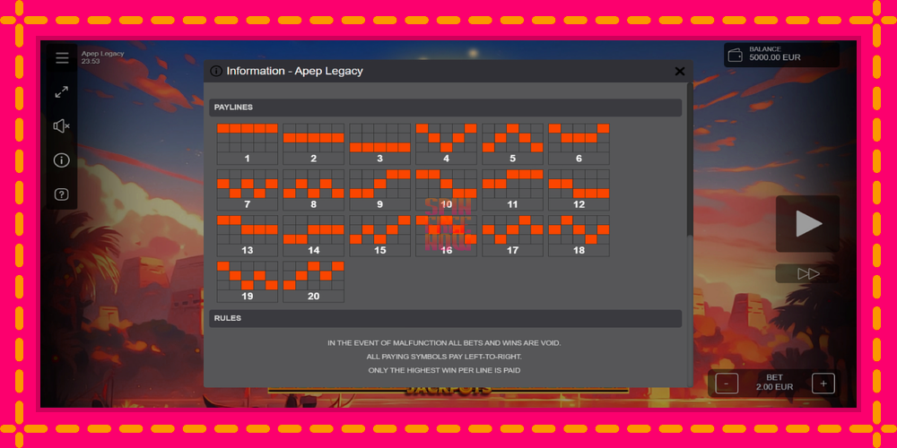 Apep Legacy hrací automat s pohodlnými bonusmi, predstaviť si 6