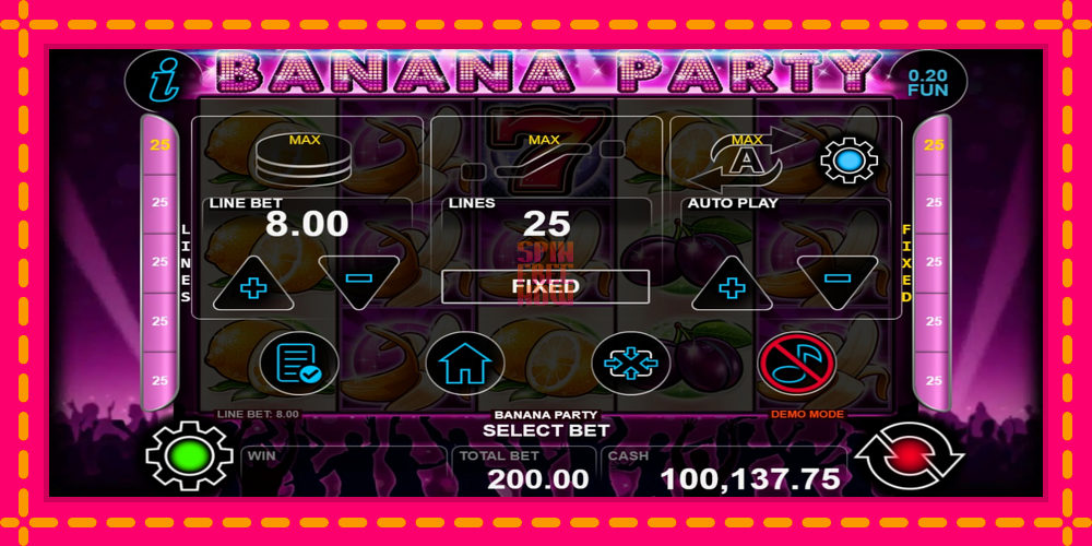 Banana Party hrací automat s pohodlnými bonusmi, predstaviť si 4