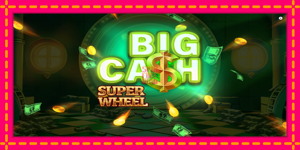 Big Cash Super Wheel hrací automat s pohodlnými bonusmi, predstaviť si 1