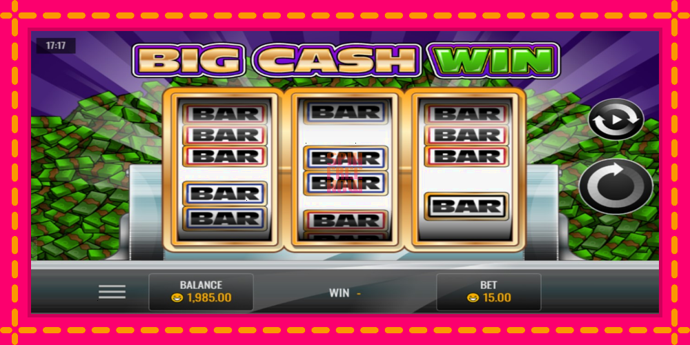 Big Cash Win hrací automat s pohodlnými bonusmi, predstaviť si 1