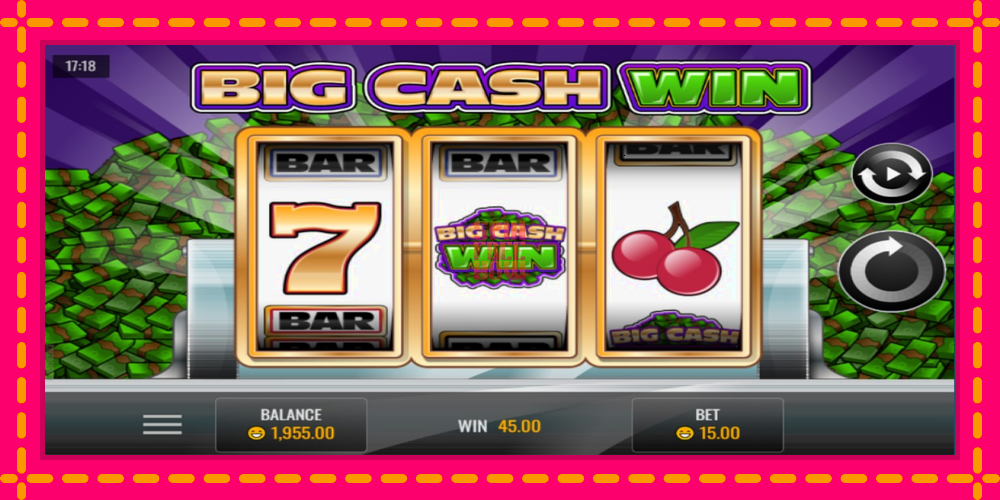 Big Cash Win hrací automat s pohodlnými bonusmi, predstaviť si 3