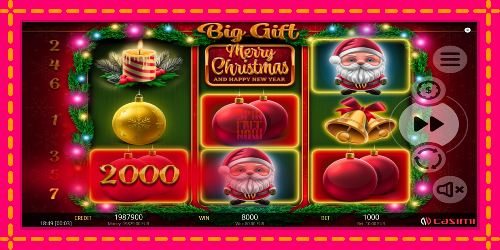 Big Gift hrací automat s pohodlnými bonusmi, predstaviť si 3