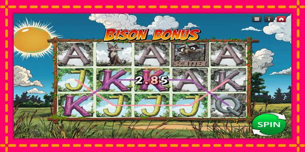 Bison Bonus hrací automat s pohodlnými bonusmi, predstaviť si 2